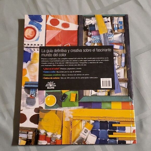 MANUAL DEL COLOR  PARA EL ARTISTA  SIMON JENNINGS BLUME - Picture 2 of 4
